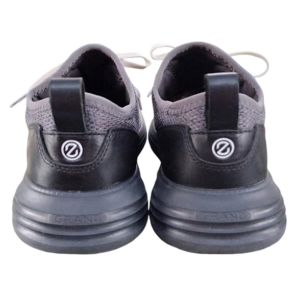 COLE HAAN Grand Sport Journey Knit Sneakers, Size 7 M, Grey/Black/Magnet/White - Picture 6 of 8